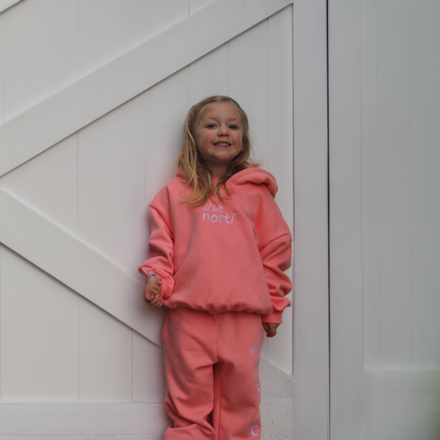 Oversized Tracksuit Coral